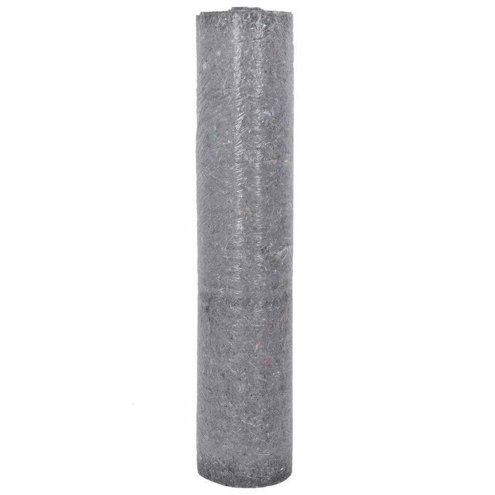 vidaXL Αντιολισθητικό μαλλί ζωγράφου 25 m 280 g/m² Γκρι