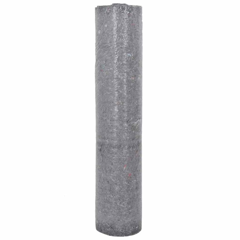 vidaXL Αντιολισθητικό μαλλί ζωγράφου 25 m 280 g/m² Γκρι