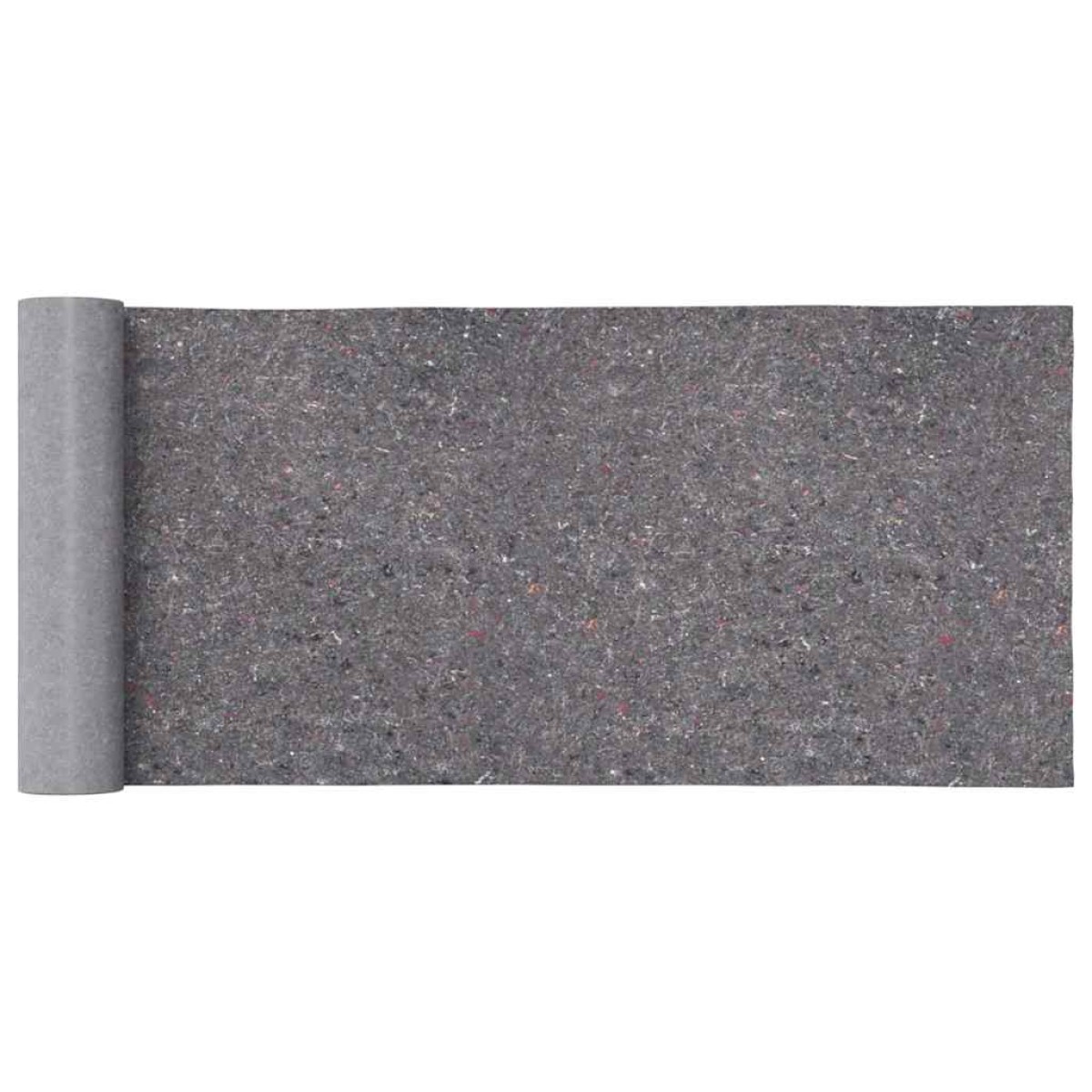vidaXL Αντιολισθητικό μαλλί ζωγράφου 25 m 280 g/m² Γκρι