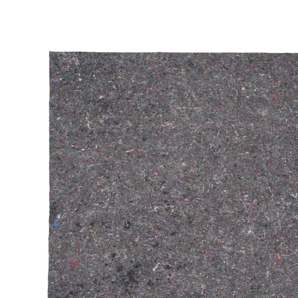 vidaXL Αντιολισθητικό μαλλί ζωγράφου 25 m 280 g/m² Γκρι
