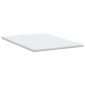 vidaXL Στρώμα επικάλυψης Λευκό 140 x 200 cm Υφασμα Jacquard