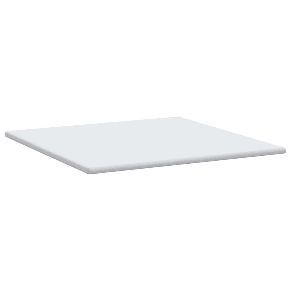 vidaXL Στρώμα επικάλυψης Λευκό 180 x 200 cm Υφασμα Jacquard