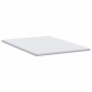 vidaXL Στρώμα επικάλυψης Λευκό 140 x 200 cm Υφασμα Jacquard