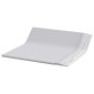 vidaXL Στρώμα επικάλυψης Λευκό 200 x 200 cm Υφασμα Jacquard