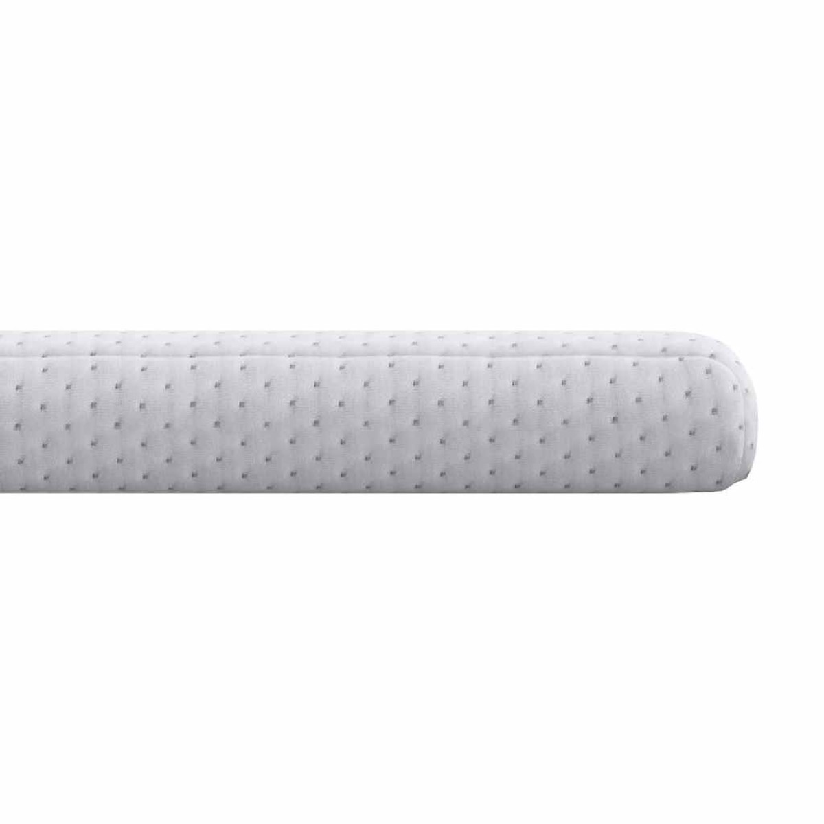 vidaXL Στρώμα επικάλυψης Λευκό 80 x 200 cm Υφασμα Jacquard