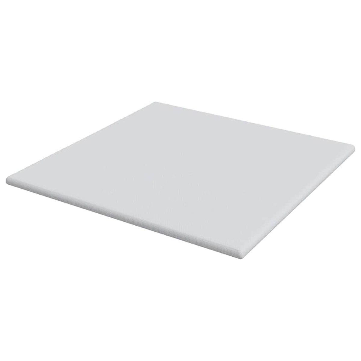 vidaXL Στρώμα επικάλυψης Λευκό 180 x 200 cm Υφασμα Jacquard