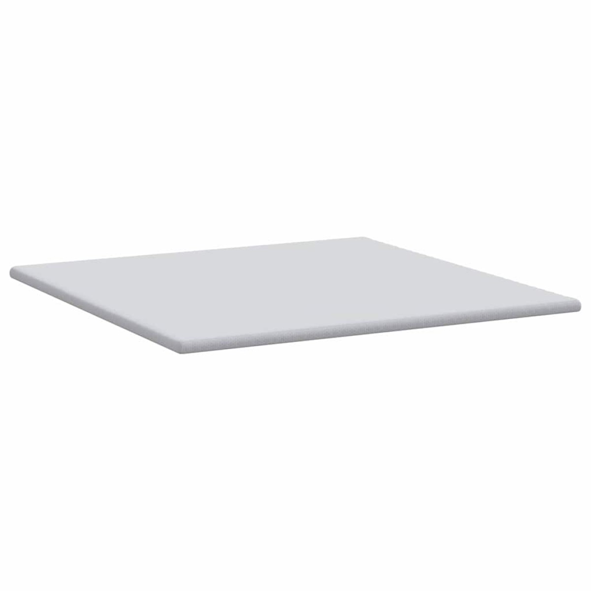 vidaXL Στρώμα επικάλυψης Λευκό 180 x 200 cm Υφασμα Jacquard