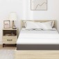 vidaXL Στρώμα μνήμης 90 x 190 cm Thick Μαλακό Ύφασμα-100% πολυέστερ