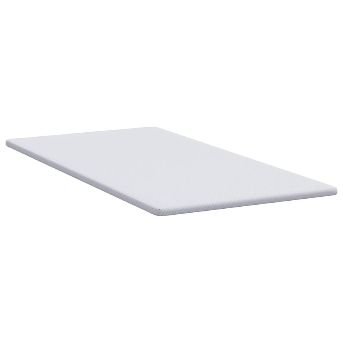 vidaXL Στρώμα μνήμης 120 x 200 cm Thick Μαλακό Ύφασμα-100% πολυέστερ