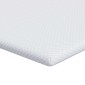 vidaXL Στρώμα μνήμης 140 x 200 cm Thick Μαλακό Ύφασμα-100% πολυέστερ