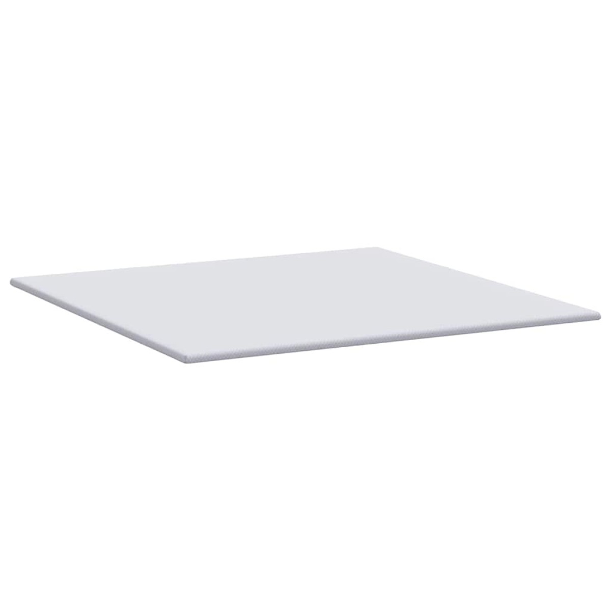 vidaXL Στρώμα μνήμης 200 x 200 cm Thick Μαλακό Ύφασμα-100% πολυέστερ