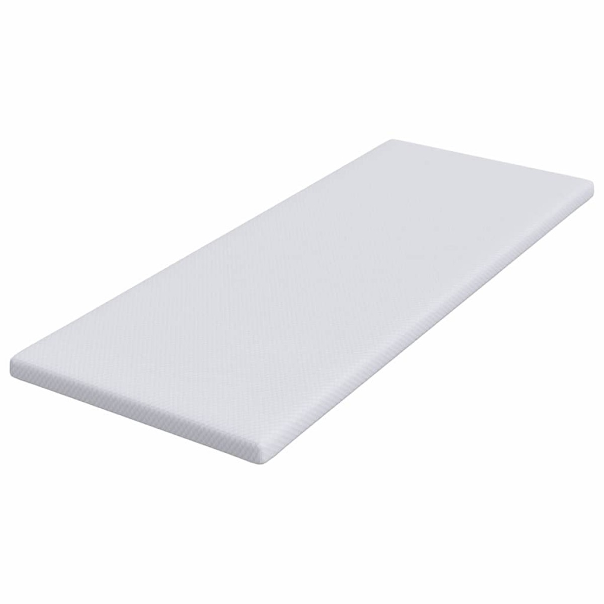 vidaXL Στρώμα μνήμης 80 x 200 cm Thick Μαλακό Ύφασμα-100% πολυέστερ