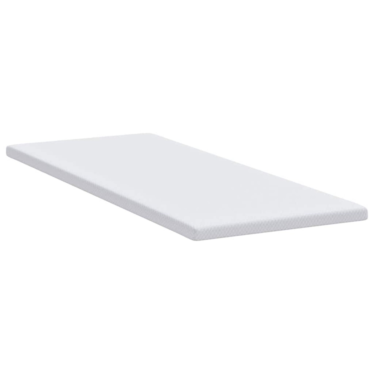 vidaXL Στρώμα μνήμης 80 x 200 cm Thick Μαλακό Ύφασμα-100% πολυέστερ