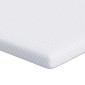 vidaXL Στρώμα μνήμης 90 x 200 cm Thick Μαλακό Ύφασμα-100% πολυέστερ