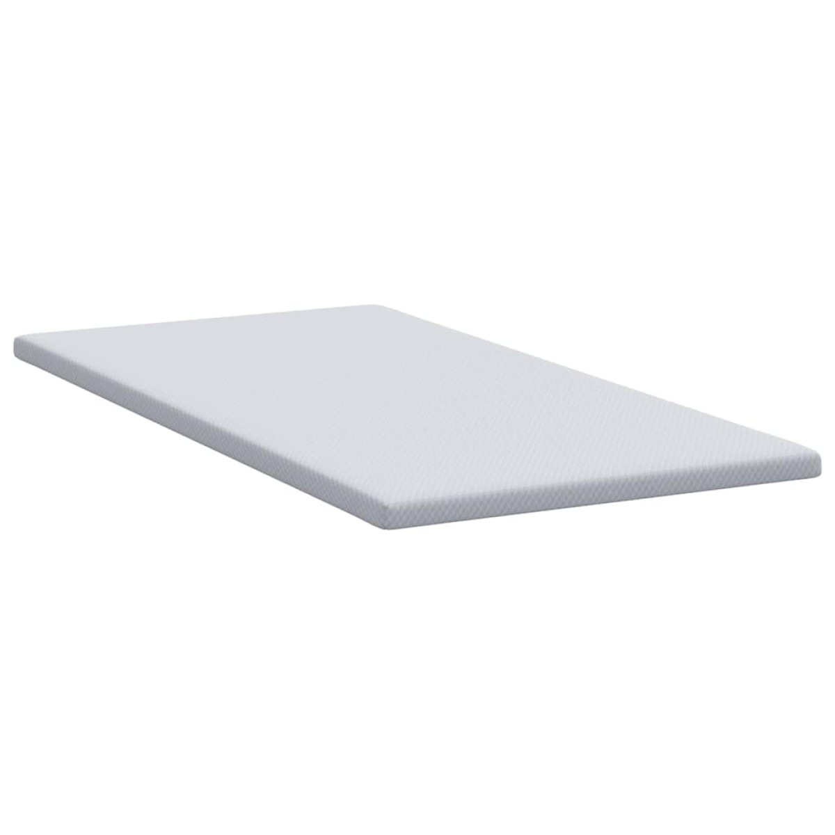 vidaXL Στρώμα μνήμης 120 x 200 cm Thick Μαλακό Ύφασμα-100% πολυέστερ