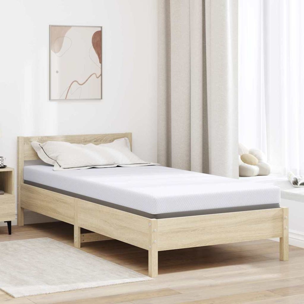 vidaXL Στρώμα μνήμης 120 x 200 cm Thick Μαλακό Ύφασμα-100% πολυέστερ