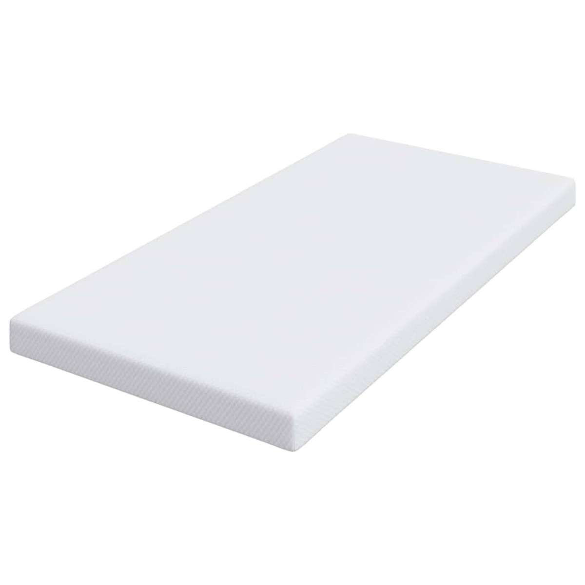 vidaXL Στρώμα μνήμης 120 x 200 cm Thick Μαλακό Ύφασμα-100% πολυέστερ
