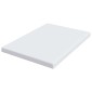 vidaXL Στρώμα μνήμης 140 x 200 cm Thick Μαλακό Ύφασμα-100% πολυέστερ