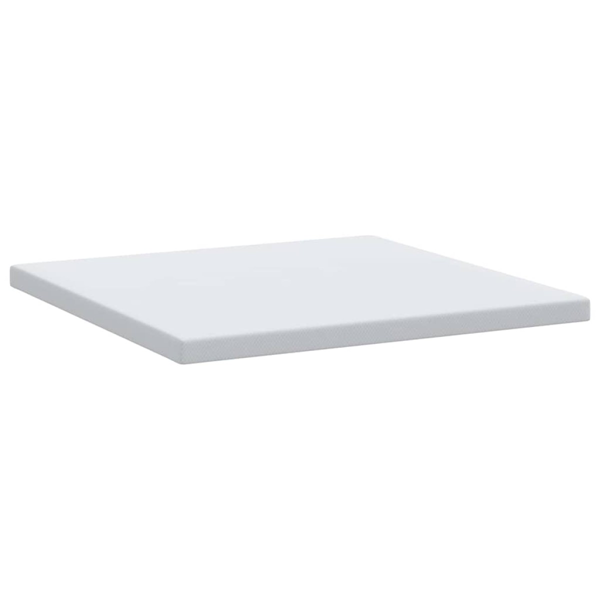 vidaXL Στρώμα μνήμης 200 x 200 cm Thick Μαλακό Ύφασμα-100% πολυέστερ