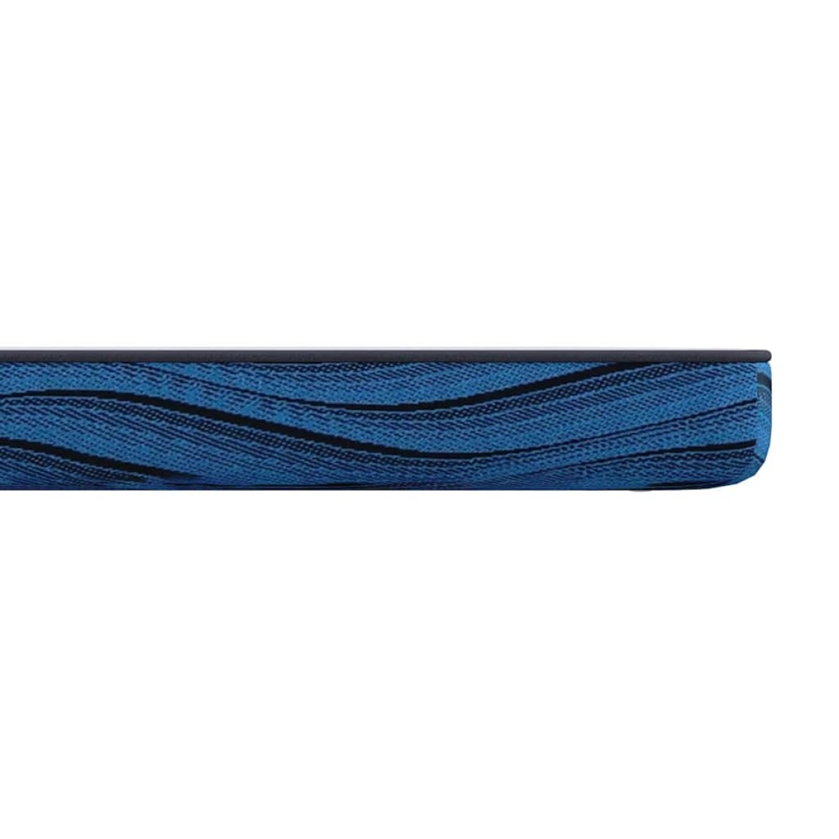 vidaXL Στρώμα επικάλυψης Λευκό 120 x 200 cm Ζακάρ ύφασμα