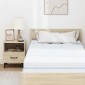 vidaXL Στρώμα Μέτρια σκληρό 90 x 190 cm Λευκό