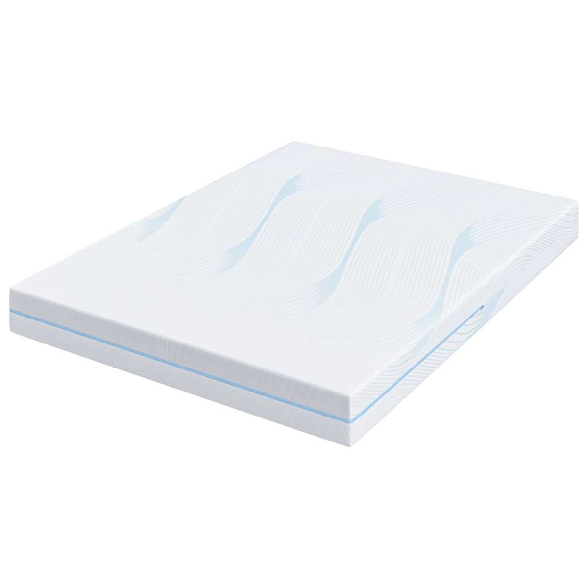 vidaXL Στρώμα Μέτρια σκληρό 140 x 200 cm Λευκό