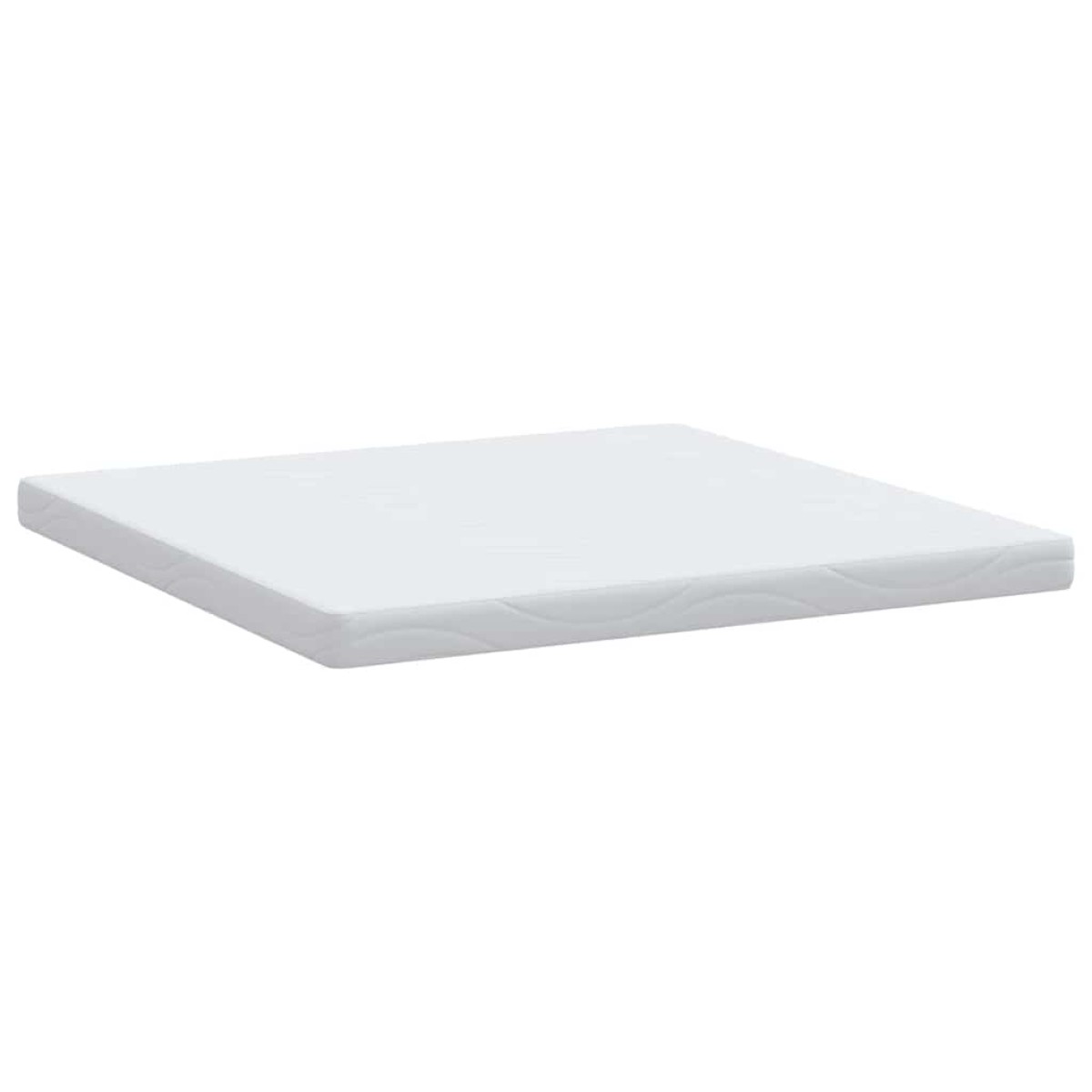 vidaXL Στρώμα Λευκό 180 x 200 cm Ζακάρ ύφασμα