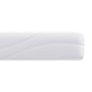 vidaXL Στρώμα Λευκό 180 x 200 cm Ζακάρ ύφασμα