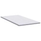 vidaXL Κουβέρτα Καρύδας Λευκό 120 x 200 cm Ζακάρ ύφασμα