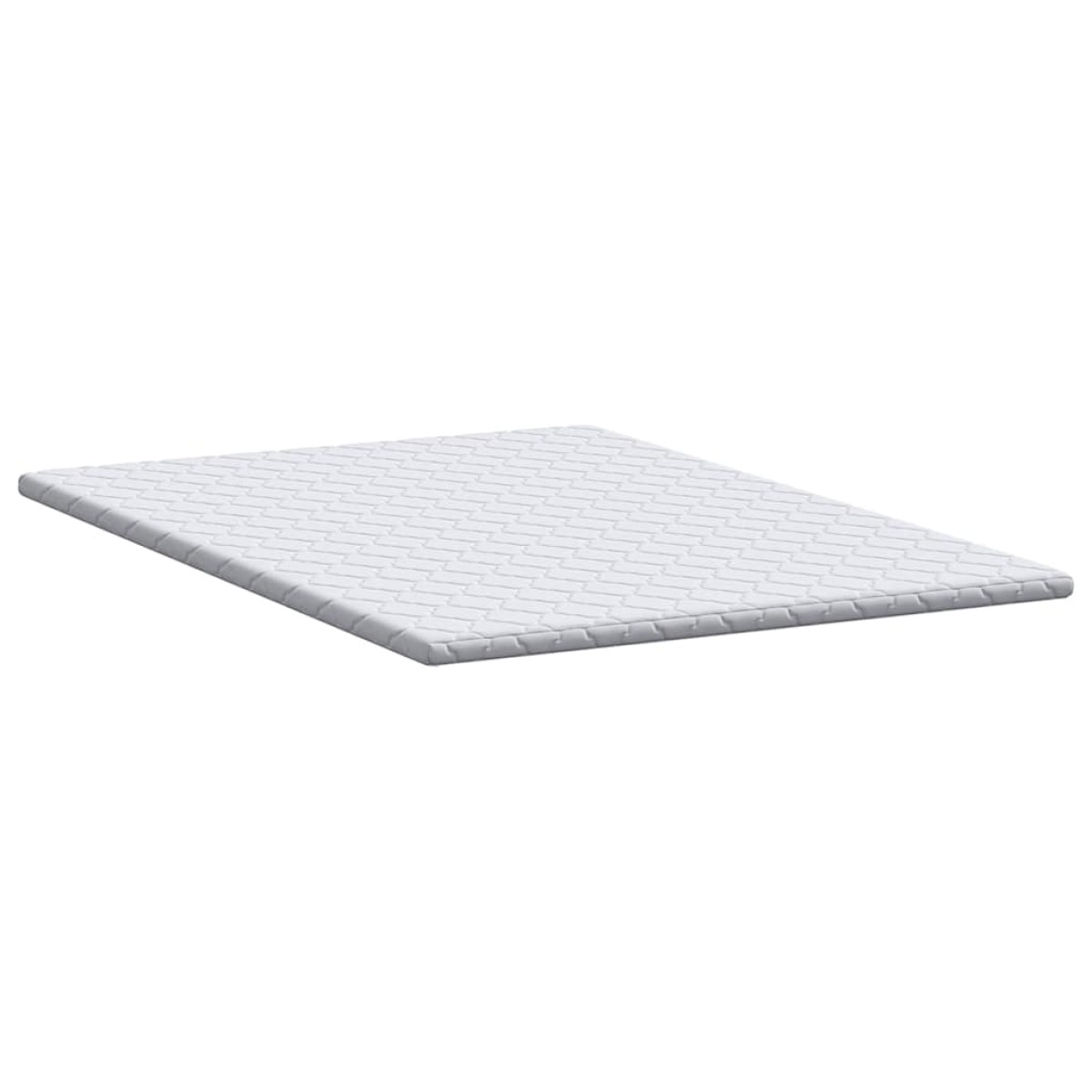vidaXL Κουβέρτα Καρύδας Λευκό 140 x 200 cm Ζακάρ ύφασμα