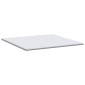 vidaXL Κουβέρτα Καρύδας Λευκό 180 x 200 cm Ζακάρ ύφασμα