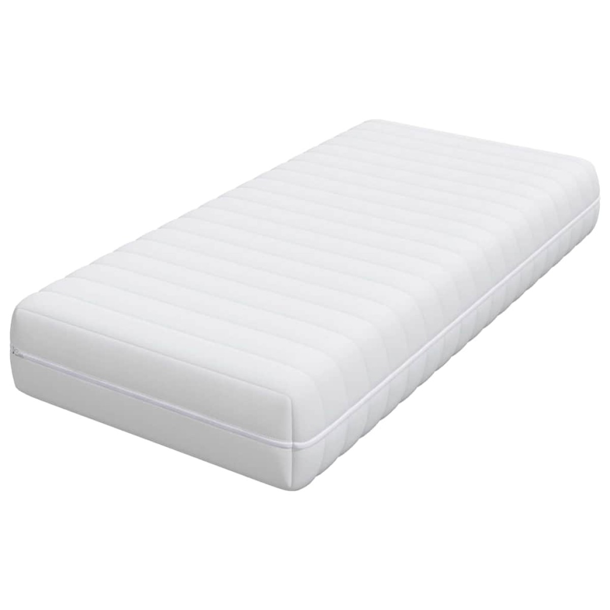 vidaXL Στρώμα Λευκός 60 x 120 cm Τσέπες ελατηρίων