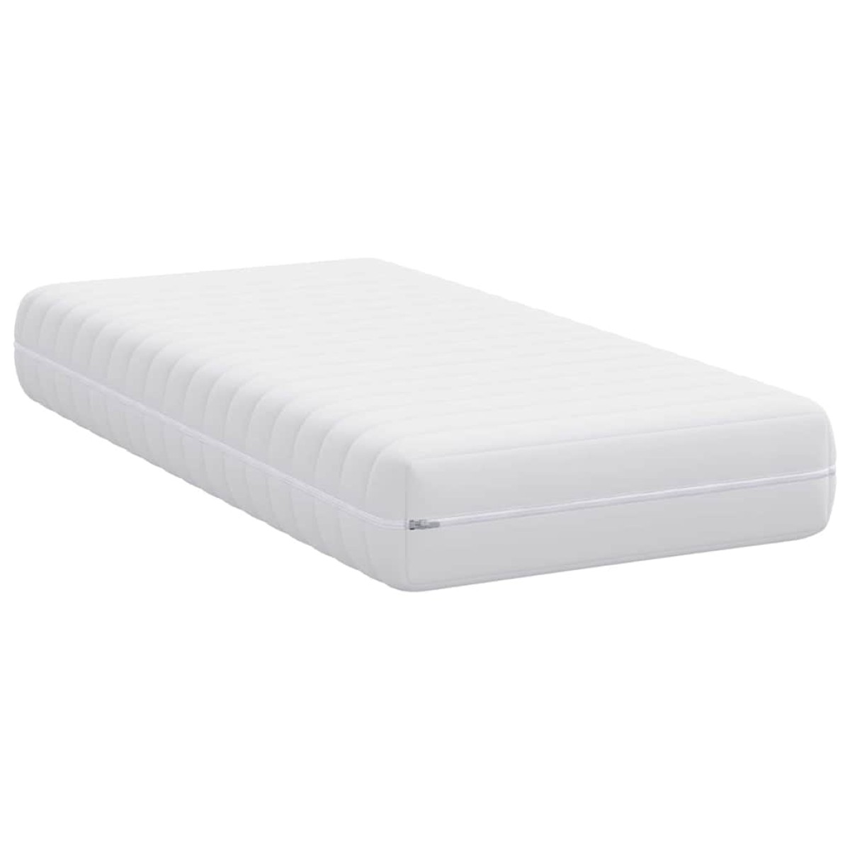 vidaXL Στρώμα Λευκός 60 x 120 cm Τσέπες ελατηρίων