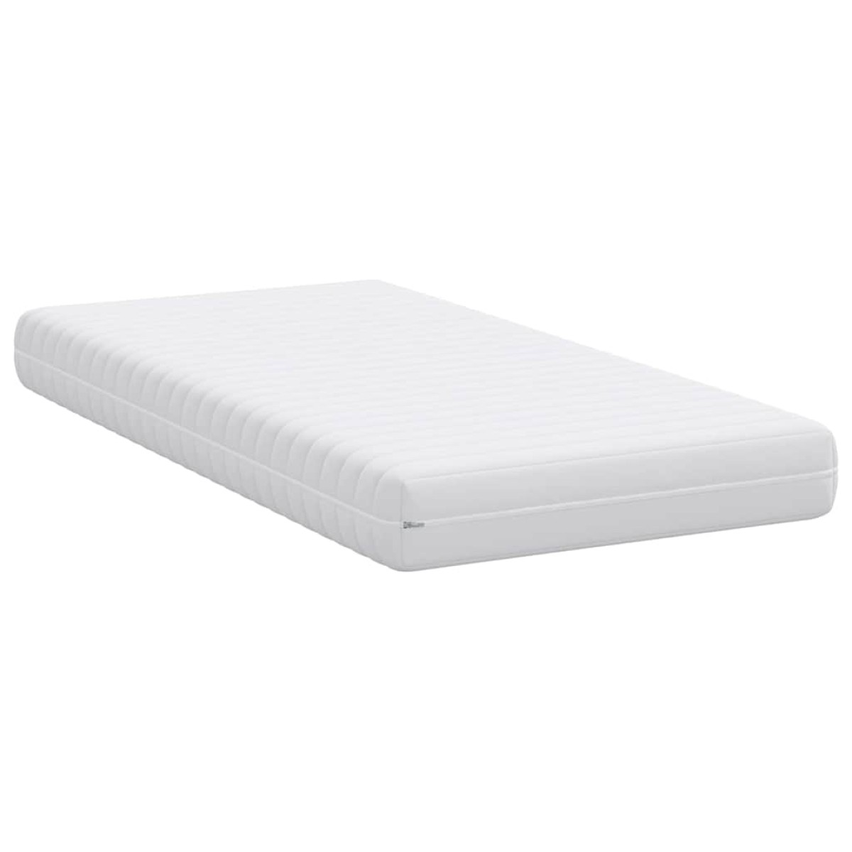 vidaXL Στρώμα Λευκός 120 x 200 cm Τσέπες ελατηρίων