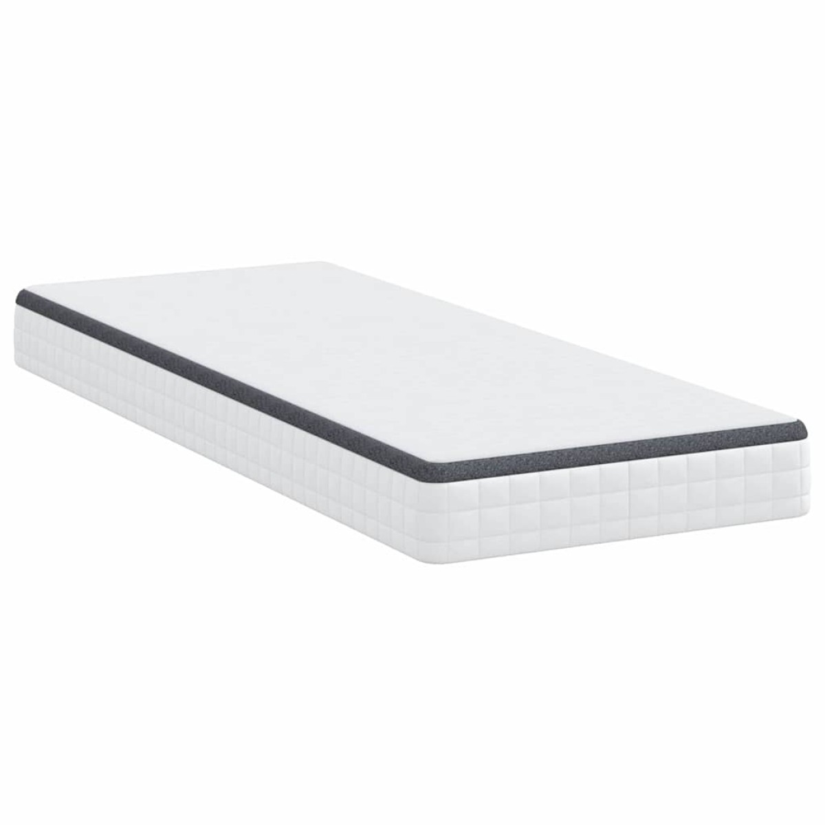 vidaXL Στρώμα Λευκό και Γκρι 80 x 200 cm Σαμπρέλα Bonell