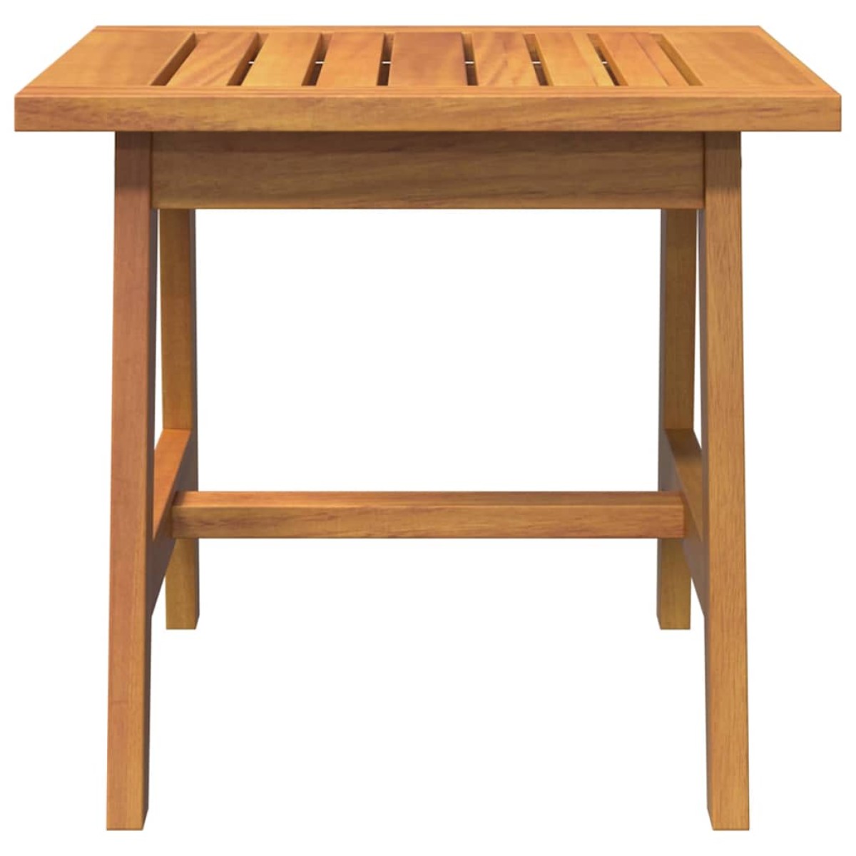 vidaXL Τραπεζάκι Πλευράς Φυσικό Λάδι 45 x 45 x 40 cm