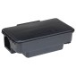 vidaXL Ποντικοπαγίδες 4 τεμ. Μαύρες 22x12,5x7,5 εκ.