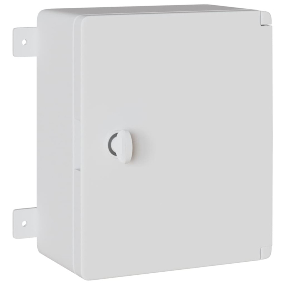 vidaXL Ντουλάπι Ελέγχου Γκρι 32 x 13 x 30 εκ ΑΒΣ Πλαστικό
