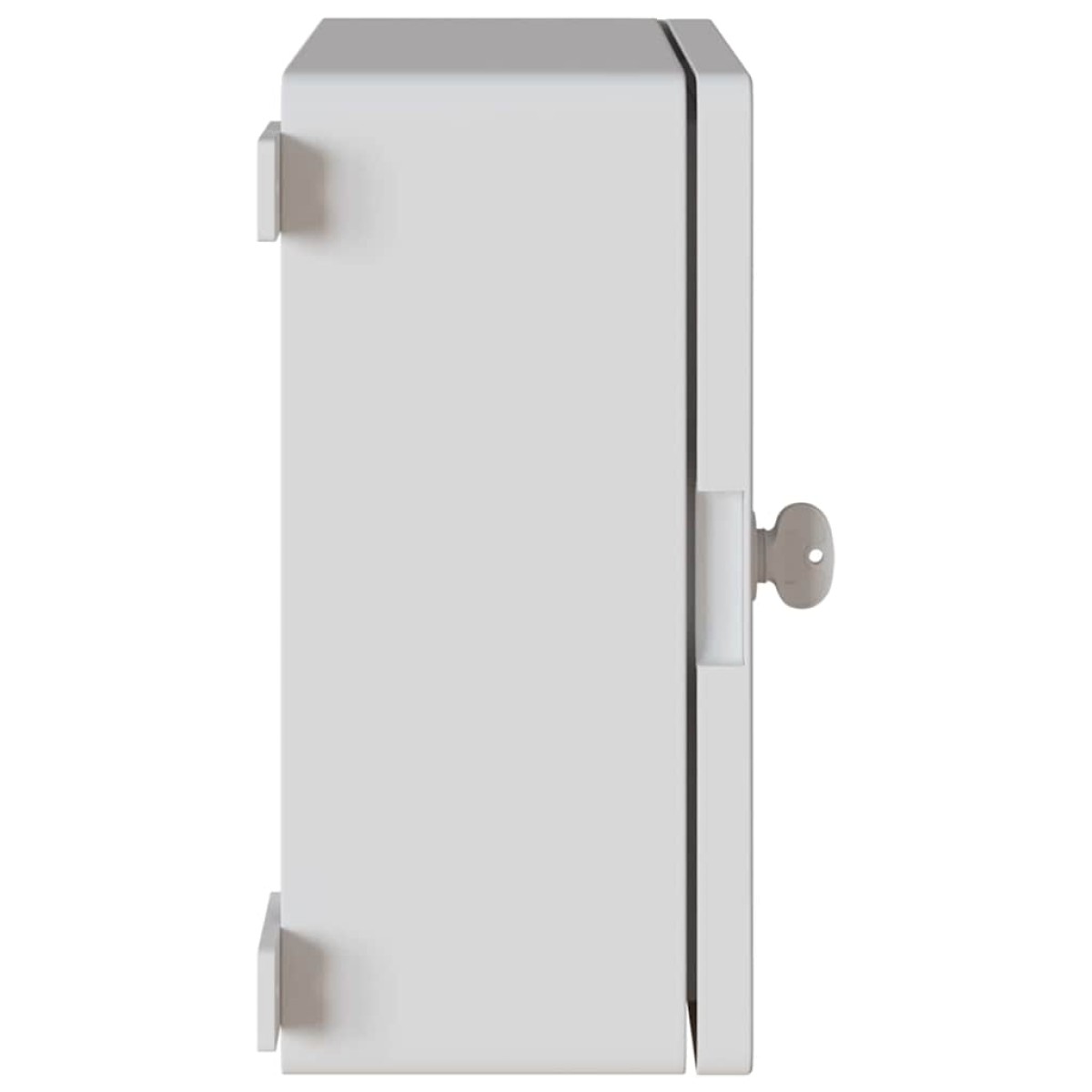 vidaXL Ντουλάπι Ελέγχου Γκρι 37 x 16,5 x 35 εκ ΑΒΣ Πλαστικό