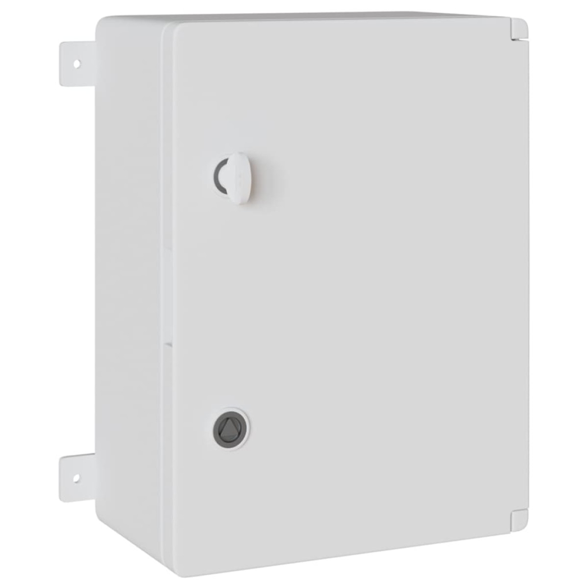 vidaXL Ντουλάπι Ελέγχου Γκρι 37 x 19,5 x 40 εκ ΑΒΣ Πλαστικό