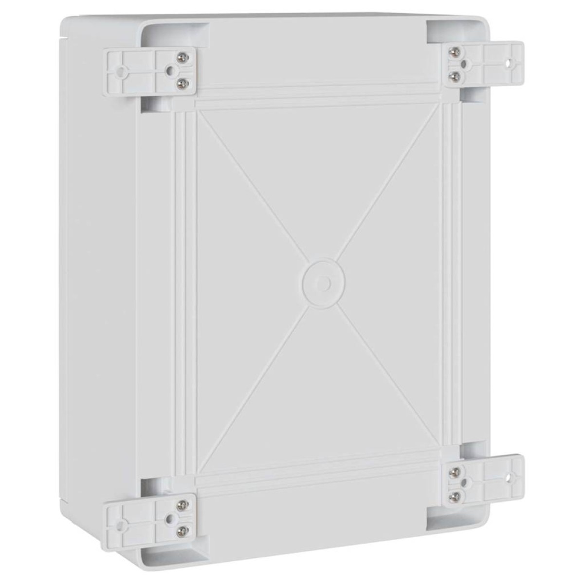 vidaXL Ντουλάπι Ελέγχου Γκρι 37 x 19,5 x 40 εκ ΑΒΣ Πλαστικό
