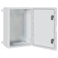 vidaXL Ντουλάπι Ελέγχου Γκρι 42 x 19,5 x 50 εκ ΑΒΣ Πλαστικό