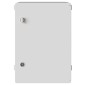 vidaXL Ντουλάπι Ελέγχου Γκρι 42 x 19,5 x 50 εκ ΑΒΣ Πλαστικό