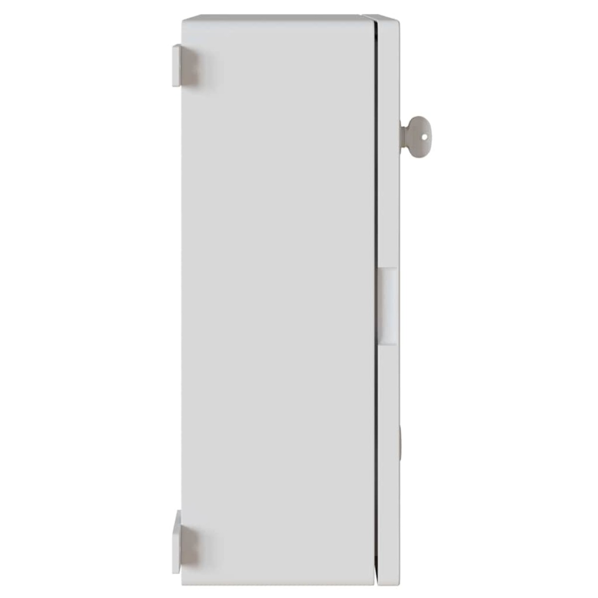 vidaXL Ντουλάπι Ελέγχου Γκρι 42 x 19,5 x 50 εκ ΑΒΣ Πλαστικό