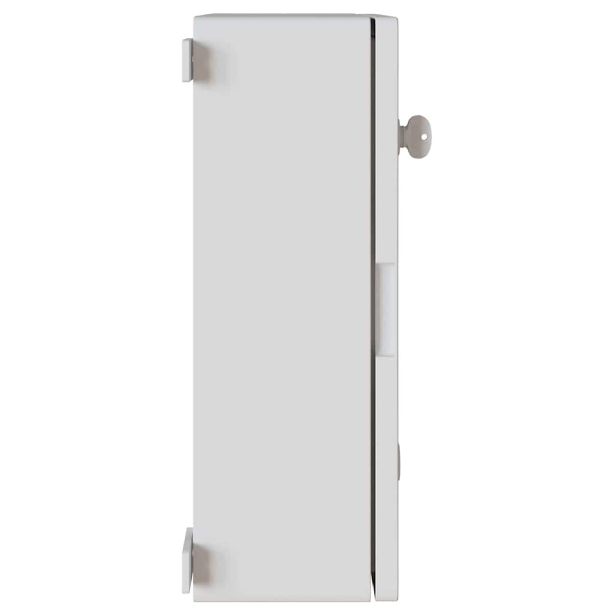 vidaXL Ντουλάπι Ελέγχου Γκρι 47 x 24 x 50 εκ ΑΒΣ Πλαστικό