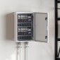 vidaXL Ντουλάπι Ελέγχου Γκρι 47 x 20 x 50 εκ ΑΒΣ Πλαστικό