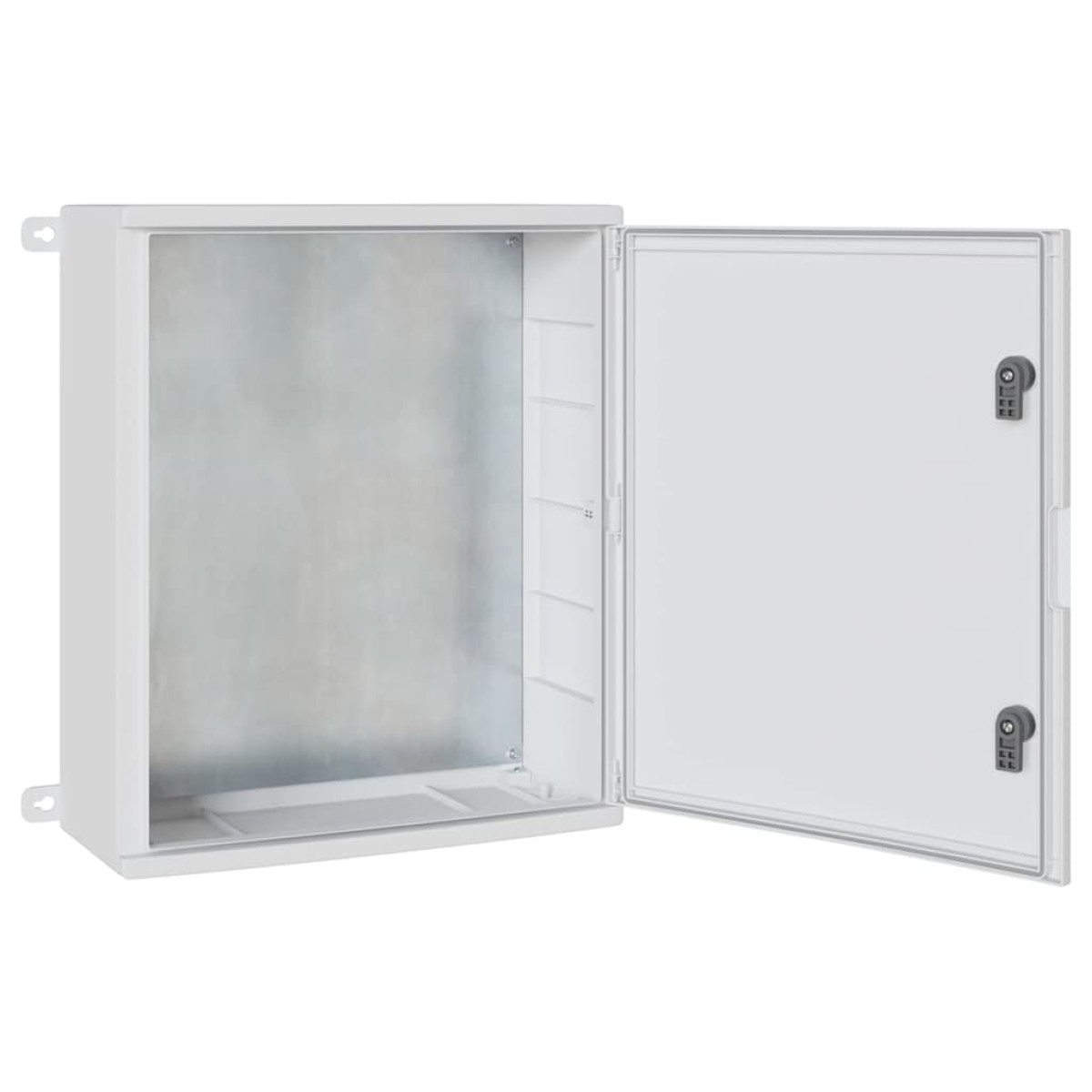 vidaXL Ντουλάπι Ελέγχου Γκρι 57 x 23 x 60 εκ ΑΒΣ Πλαστικό