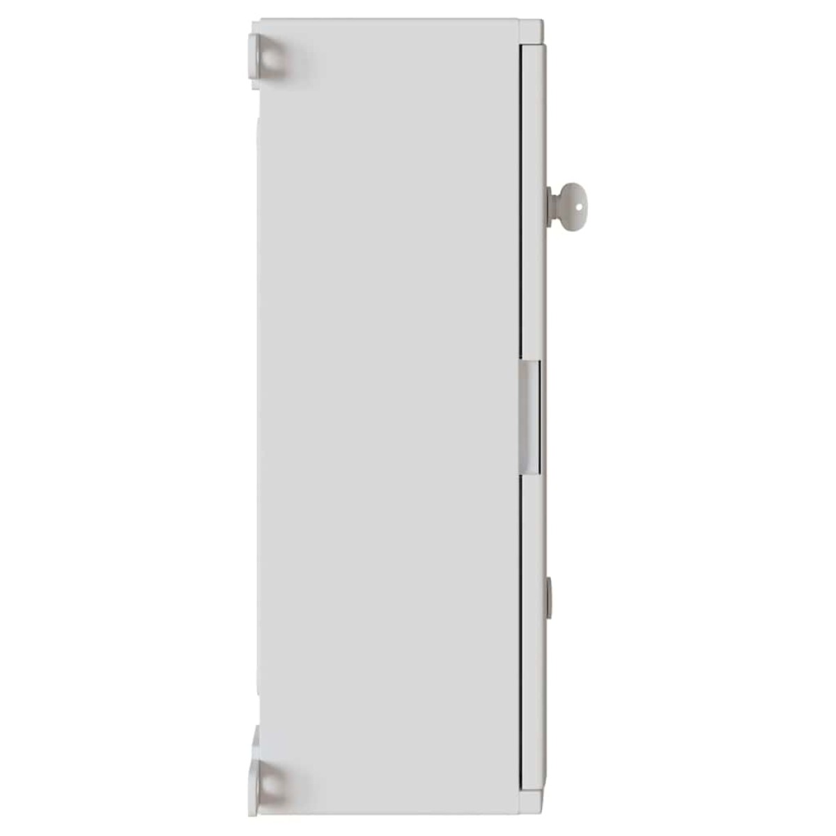 vidaXL Ντουλάπι Ελέγχου Γκρι 57 x 23 x 60 εκ ΑΒΣ Πλαστικό