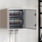 vidaXL Ντουλάπι Ελέγχου Γκρι 57 x 23 x 60 εκ ΑΒΣ Πλαστικό