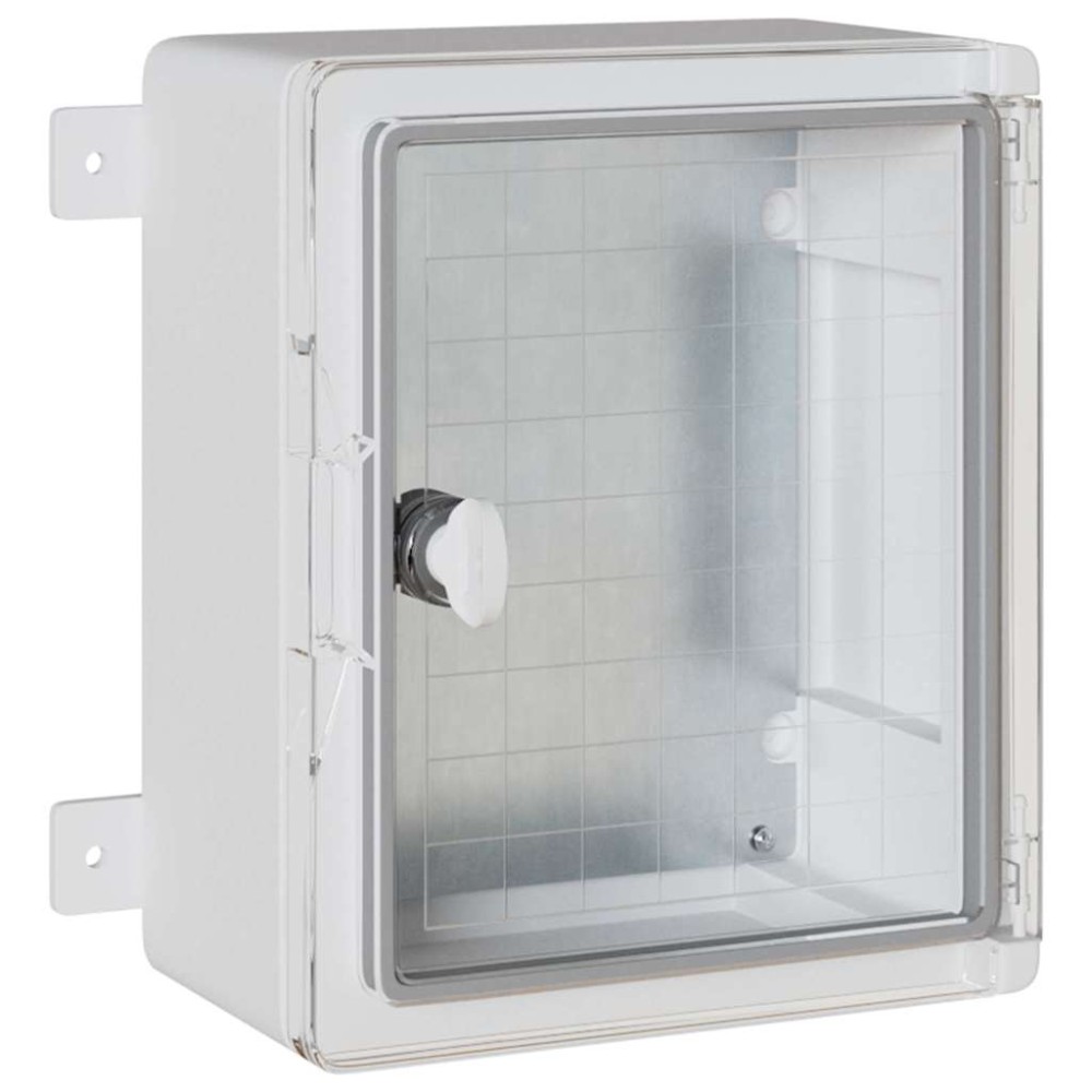 vidaXL Ντουλάπι Ελέγχου Γκρι 32 x 13 x 30 εκ ΑΒΣ Πλαστικό